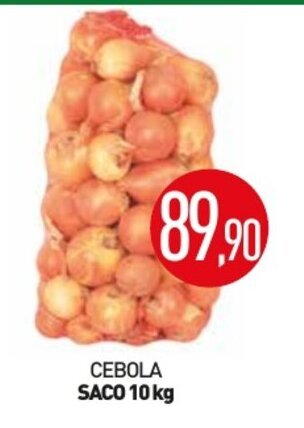 Calvo Atacadista Cebola saco 10kg oferta