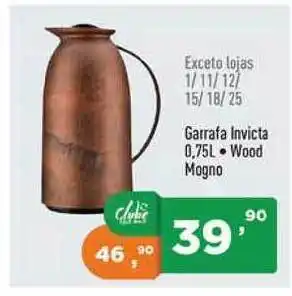Garrafa Invicta 0.75l Wood Mogno