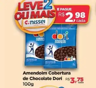 Amendoim Cobertura De Chocolate Dori 100g