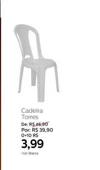 Grupo Formosa Cadeira Torres oferta