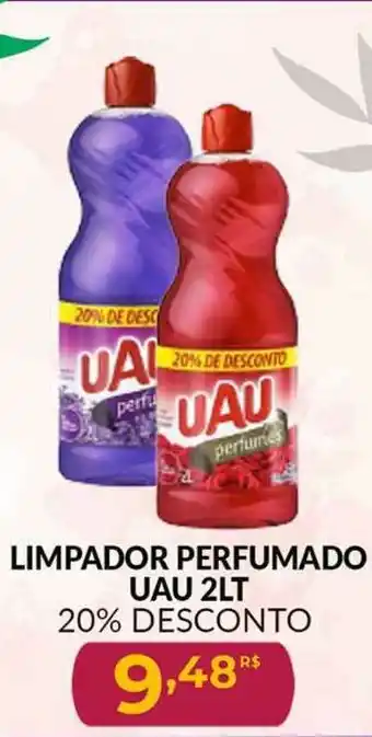 Limpador Perfumado Uau 2L