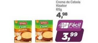 Supermercados São Vicente Creme De Cebola Kisabor 65g oferta