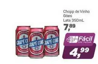 Supermercados São Vicente Chopp De Vinho Góes 350ml oferta