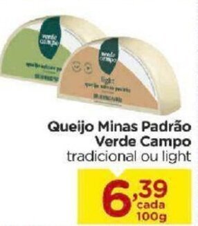 Carrefour Bairro Queijo Minas Padrao Verde Campo 100g oferta