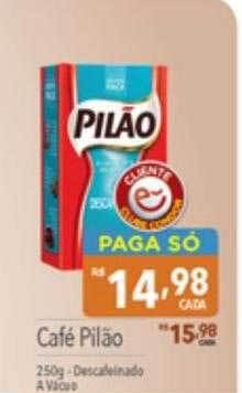 Supermercados Condor Café pilão 250g descafeinado a vacuo oferta