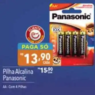 Supermercados Condor Pilha alcalina panasonic aa oferta