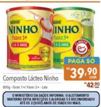 Supermercados Condor Composto lácteo ninho oferta