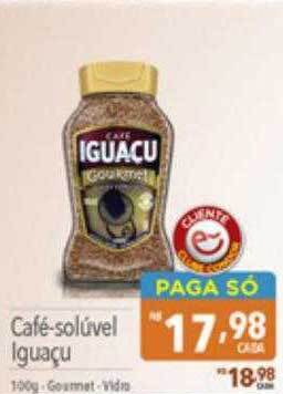 Supermercados Condor Café solúvel iguaçu oferta
