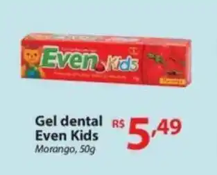 Gel dental Even Kids 50g