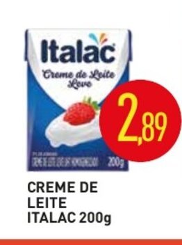 Calvo Atacadista Creme de Leite Italac 200g oferta