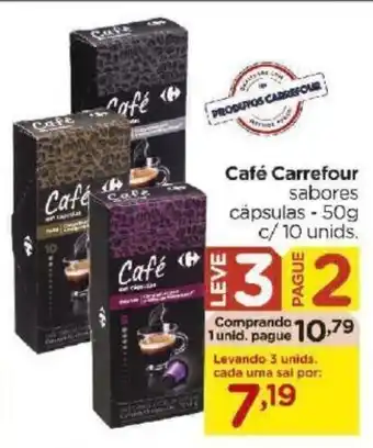 Carrefour Bairro Cafe Carrefour 50g c/10 unids. oferta