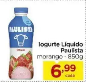 Iogurte Liquido Paulista 850g
