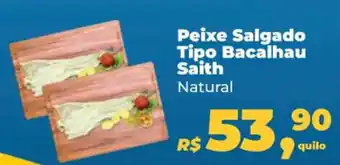 Mix Mateus Peixe Salgado tipo Bacalhau Saithe 1kg oferta