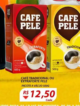 Assaí Atacadista Cafe Tradicional ou Extraforte Pele 500g oferta