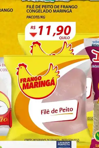 Assaí Atacadista File de Peito de Frango Congelado Maringa 1kg oferta