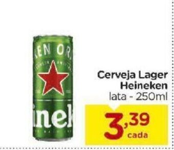 Carrefour Bairro Cerveja Lager Heineken 250ml oferta