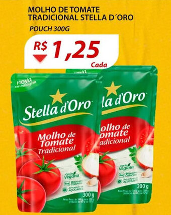 Assaí Atacadista Molho de Tomate Tradicional Stella D'oro Sache 300g oferta