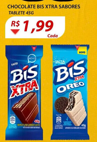 Assaí Atacadista Chocolate Bis Xtra Sabores 45g oferta