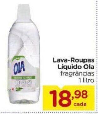 Carrefour Bairro Lava Roupas LIquido Ola 1L oferta