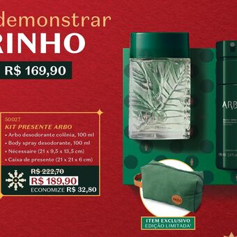 O Boticário Perfume oferta
