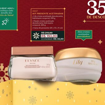 O Boticário Creme oferta