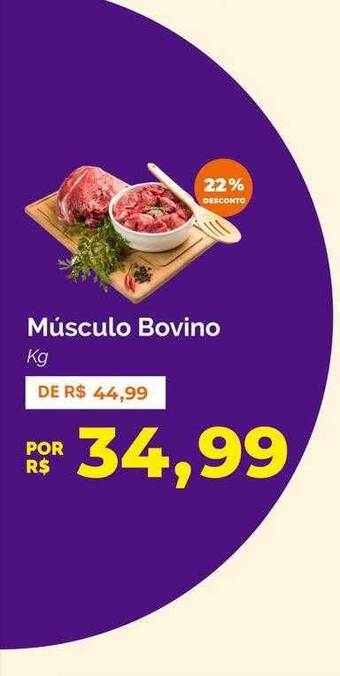 Oba Hortifruti Músculo bovino oferta