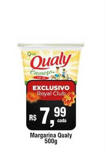 Royal Supermercados Margarina qualy oferta