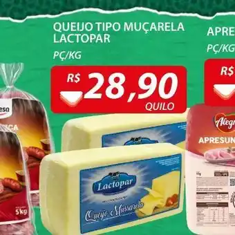 Assaí Atacadista Queijo tipo muçarela oferta