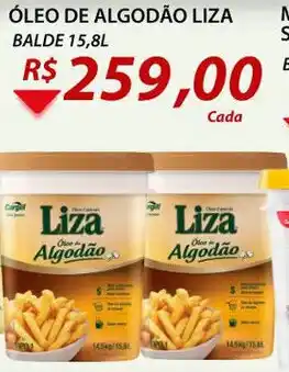 Assaí Atacadista Oleo de Algodao Liza 15.8L oferta