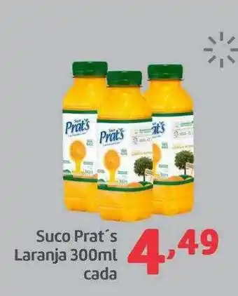 Suco prat's laranja cada