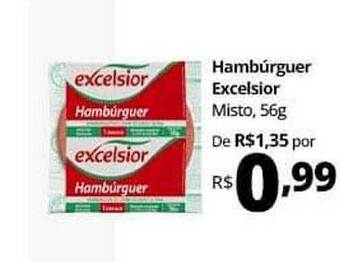 Supermercados Baklizi Hambúrguer excelsior misto oferta