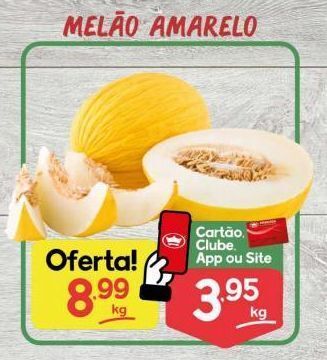 Supermercados Princesa Melão amarelo kg oferta