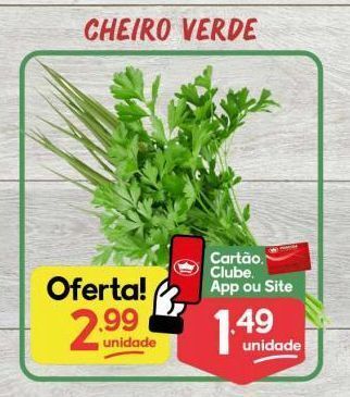 Cheiro verde unidade