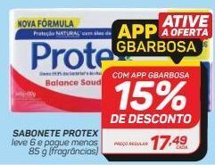 GBarbosa Sabonete protex leve 6 e pague menos 85 g (fragrâncias) oferta