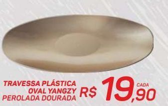 Travessa plástica oval yangzy