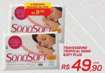 Travesseiro tropical sono soft plus
