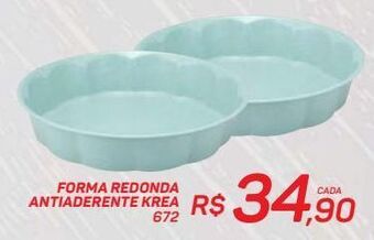 GBarbosa Forma redonda antiaderente krea oferta