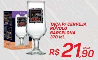 GBarbosa Taça p/ cerveja rúbolo barcelona 370ml oferta