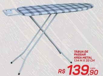GBarbosa Tábua de passar basica krea metal oferta