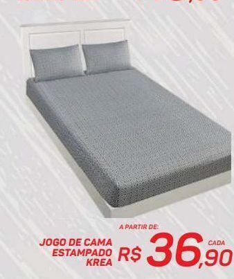 GBarbosa Jogo de cama estampado krea oferta