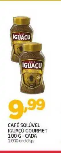 Cooper Café Solúvel Iguaçú Gourmet 100g oferta