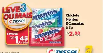 Chiclete Mentos 3 Camadas 8.5g