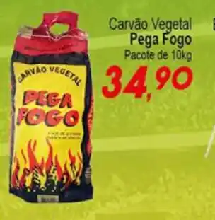 Carvao Vegetal Pega Fogo 10kg