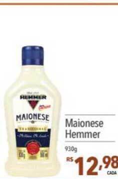 Maionese Hemmer 930g