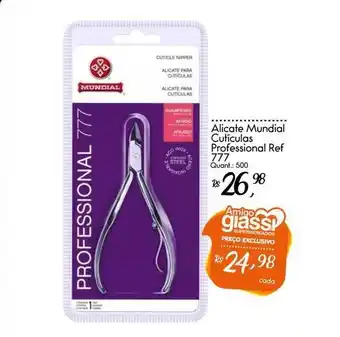 Alicate Mundial Cutículas Professional Ref 777