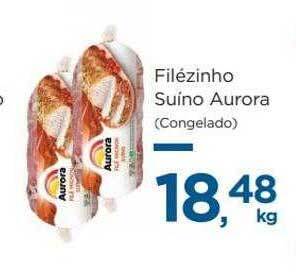 Super São Luiz Filézinho suíno aurora oferta