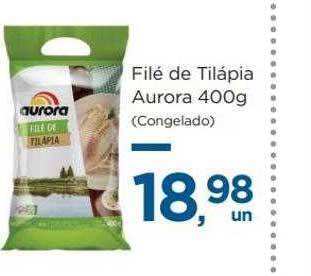 Super São Luiz Filé de tilápia aurora oferta
