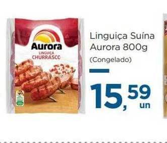 Super São Luiz Linguiça suína aurora oferta