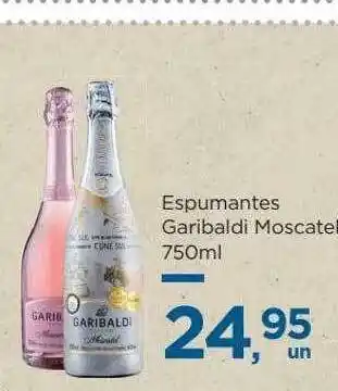 Espumantes garibaldi moscatel