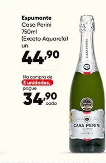 Zaffari Espumante casa perini oferta